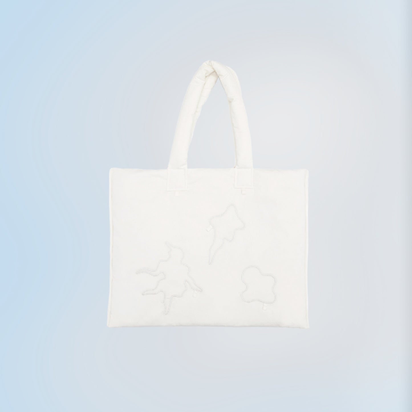 “Biggie Boogie” Puffed Quilted Tote Bag