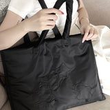 “Biggie Boogie” Puffed Nylon Tote Bag