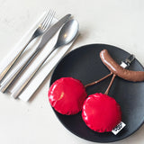 “Juicy Cherry” Bag Charm