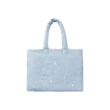 “Biggie Boogie” Puffed Denim Tote Bag