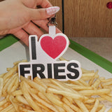 "I Love Fries" Bag Charm (Pre-Order)