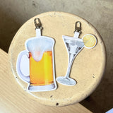 "Lemon Drop Martini" Bag Charm (Pre-Order)