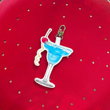 "Blue Margarita" Bag Charm