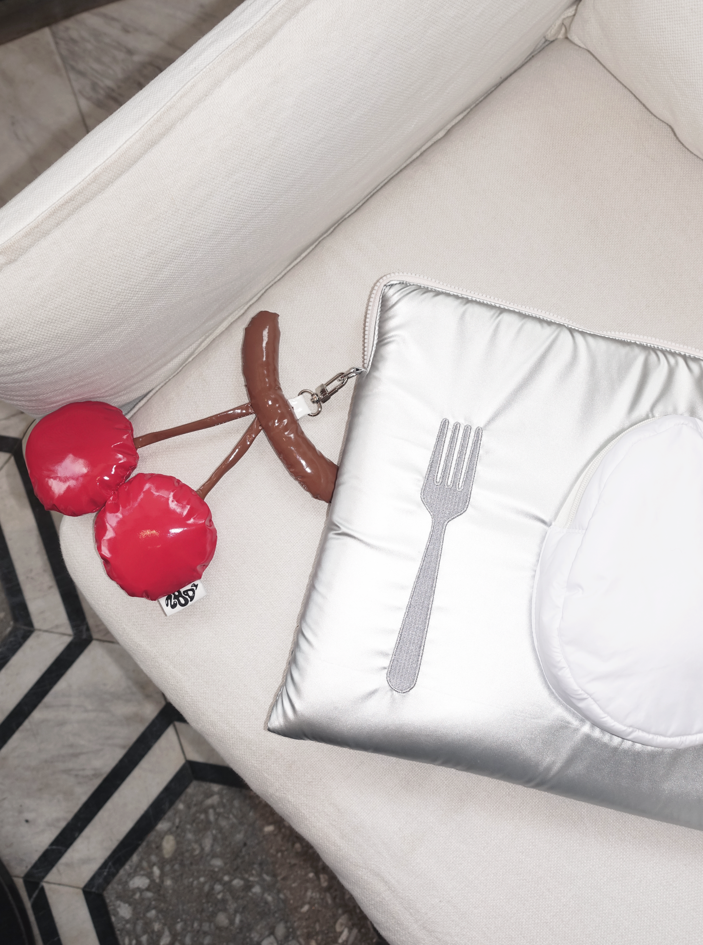 “Juicy Cherry” Bag Charm
