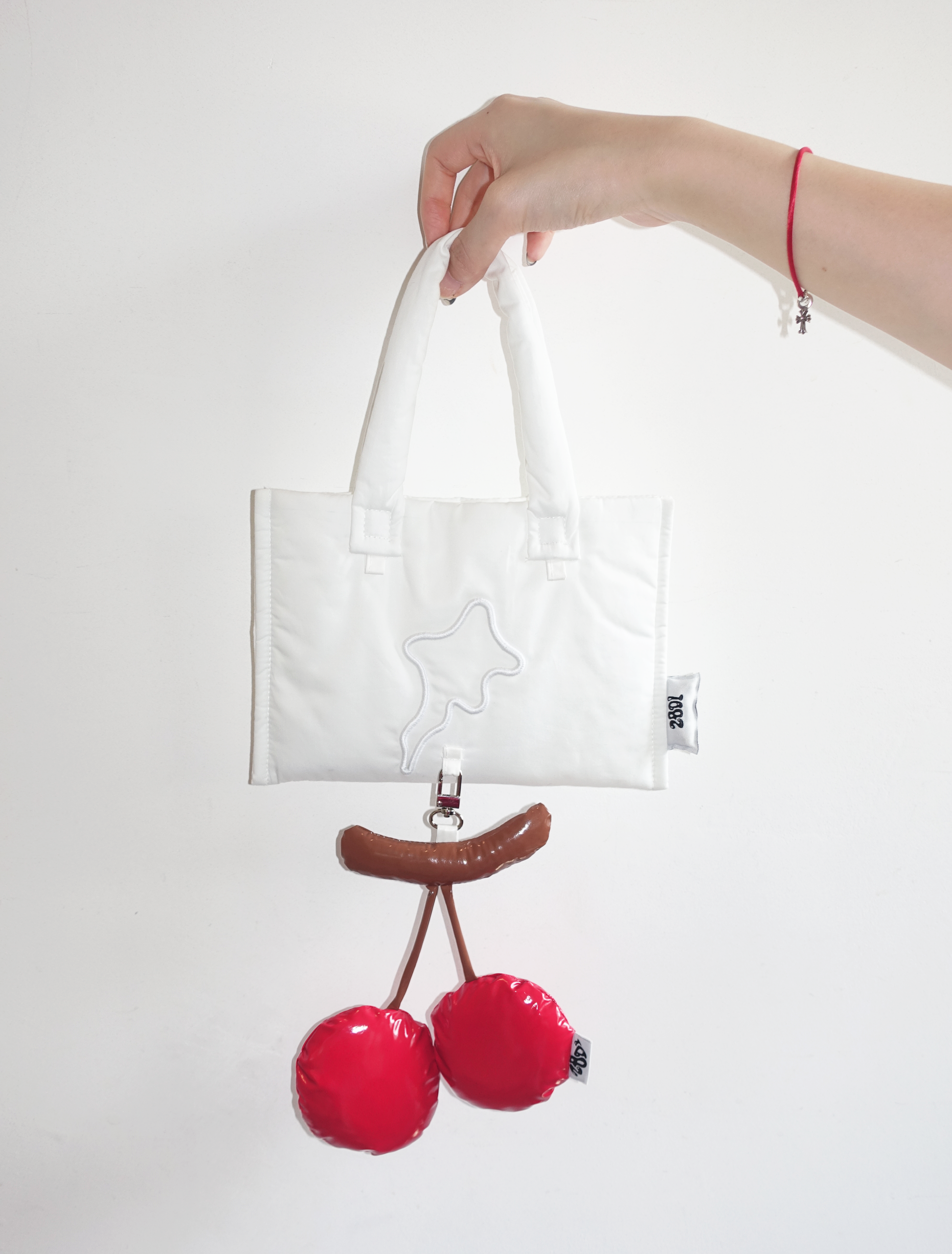 Red Cherry Bag Charm