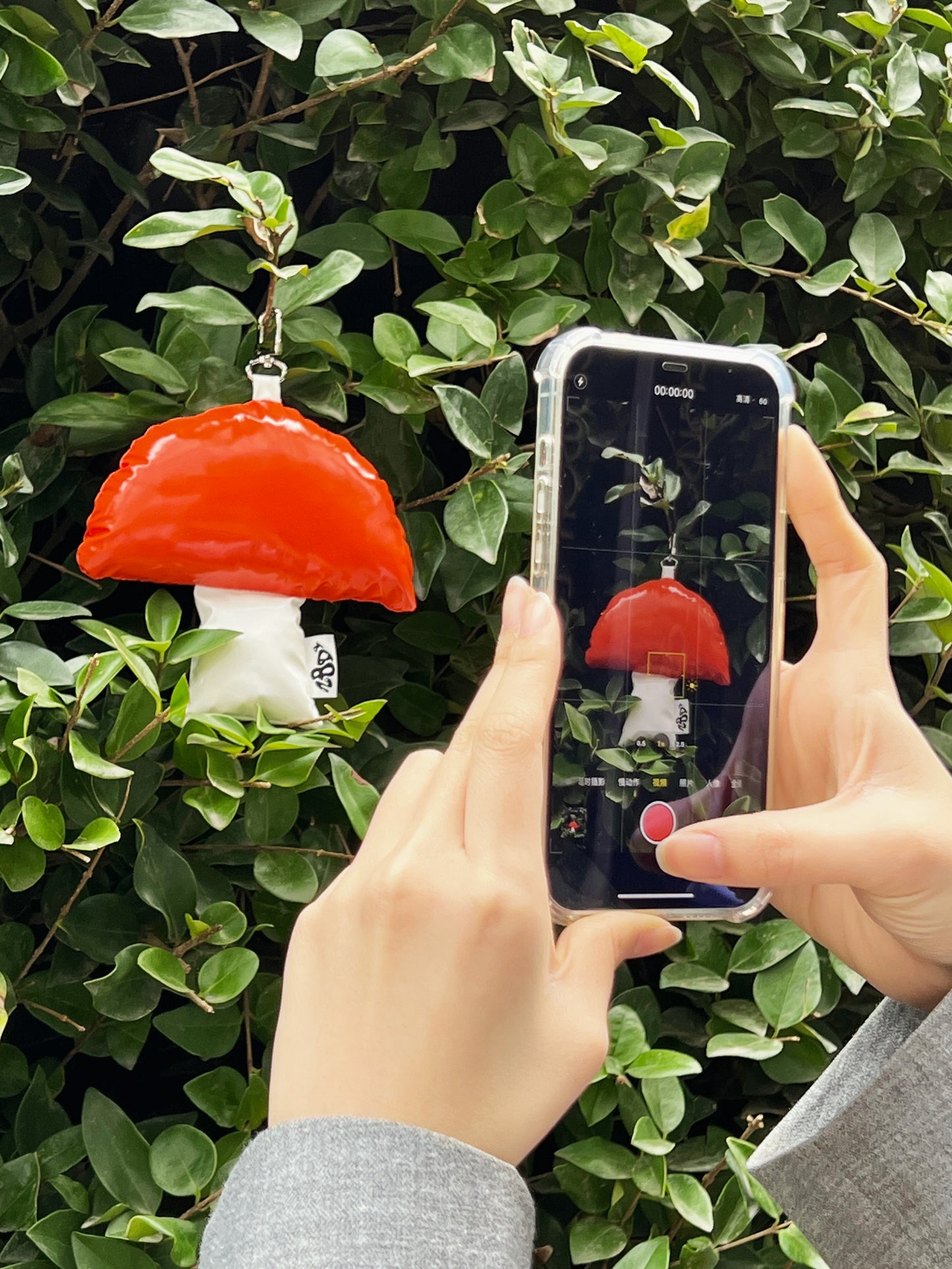 “Magic Mushroom” Bag Charm