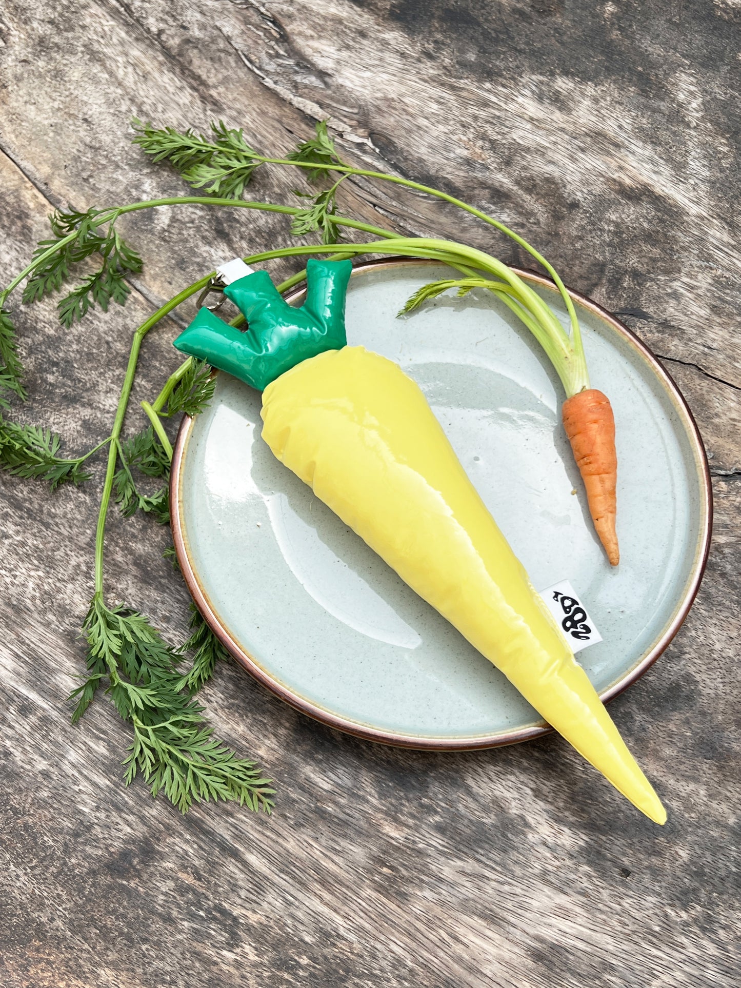 "Carrot Who" Bag Charm