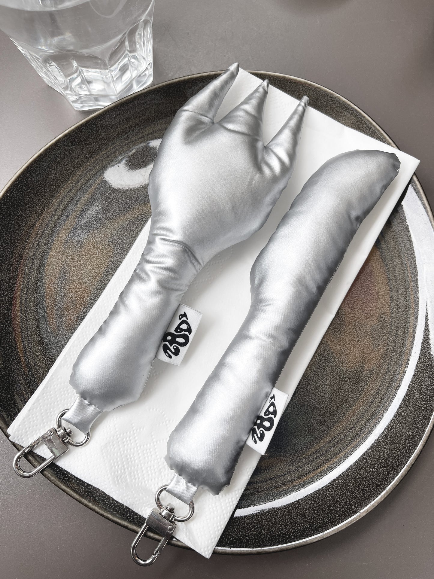 “Knife & Fork” Bag Charms