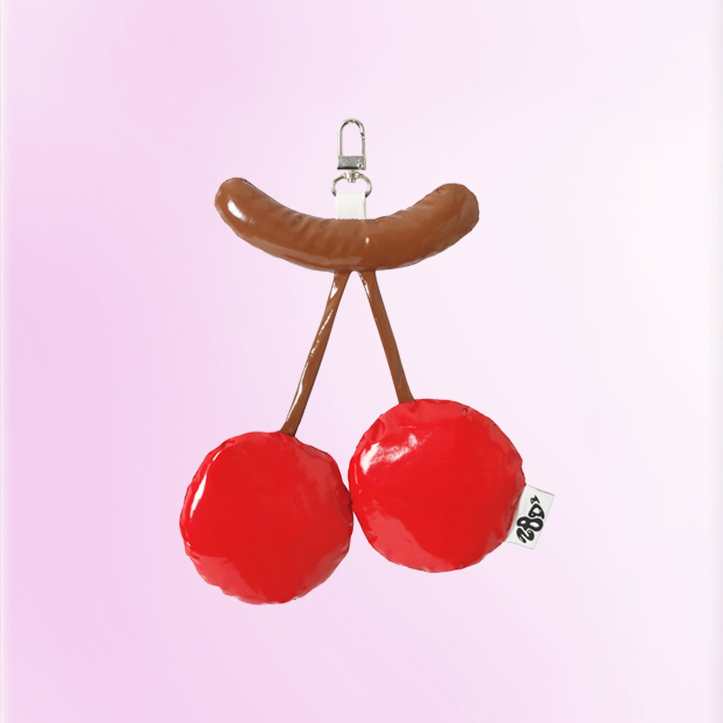“Juicy Cherry” Bag Charm